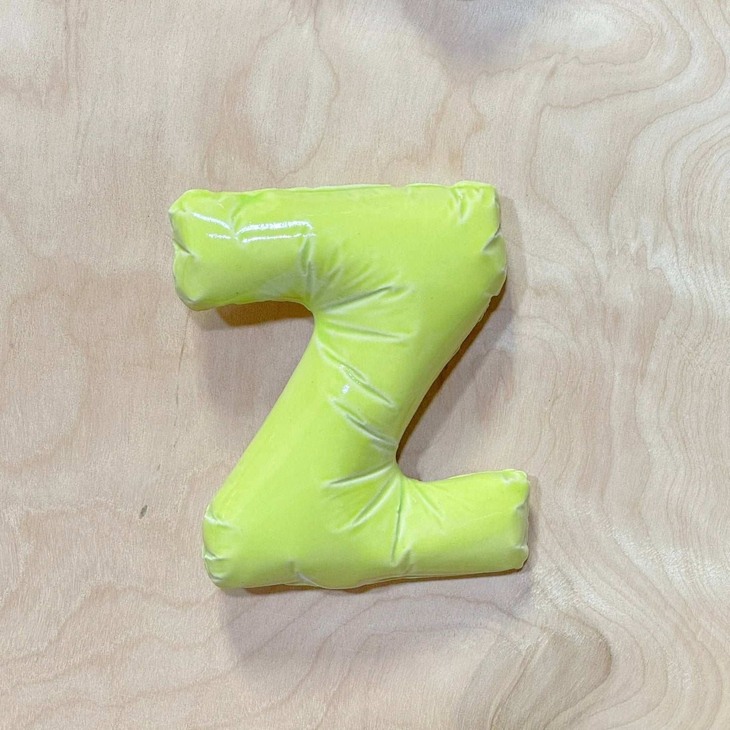 Ceramic Balloon Letter Z