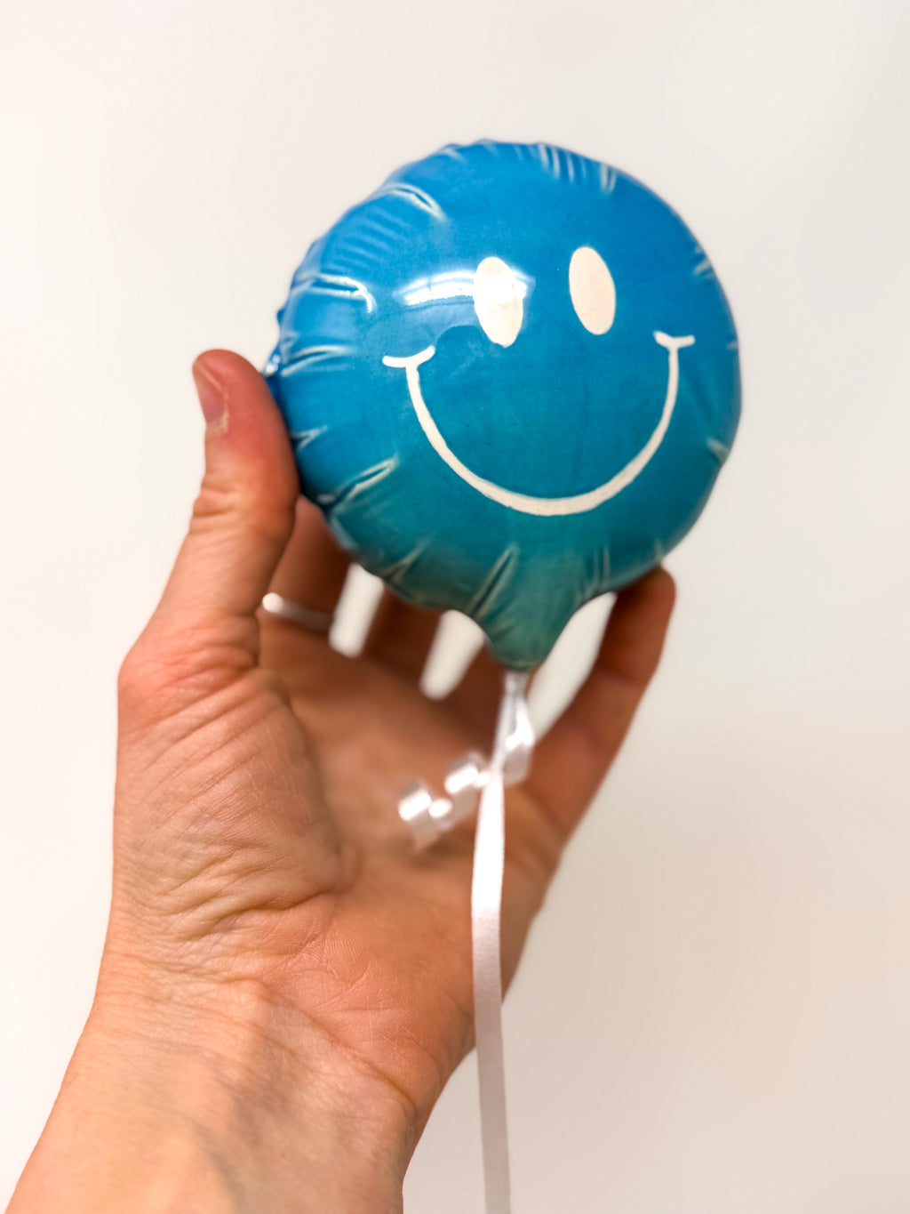 Mini Smiley : Blue / Teal Ombre
