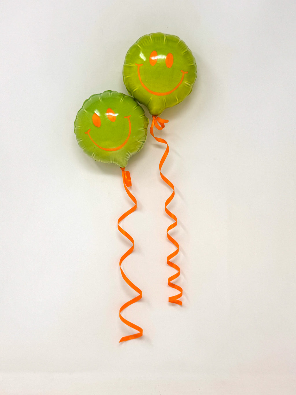 Mini Smiley :Green with Orange smile