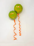 Mini Smiley :Green with Orange smile