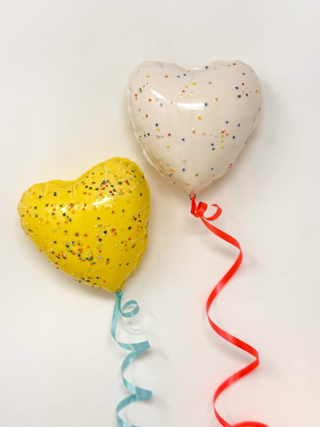 Classic Mini Sprinkle Heart Balloon