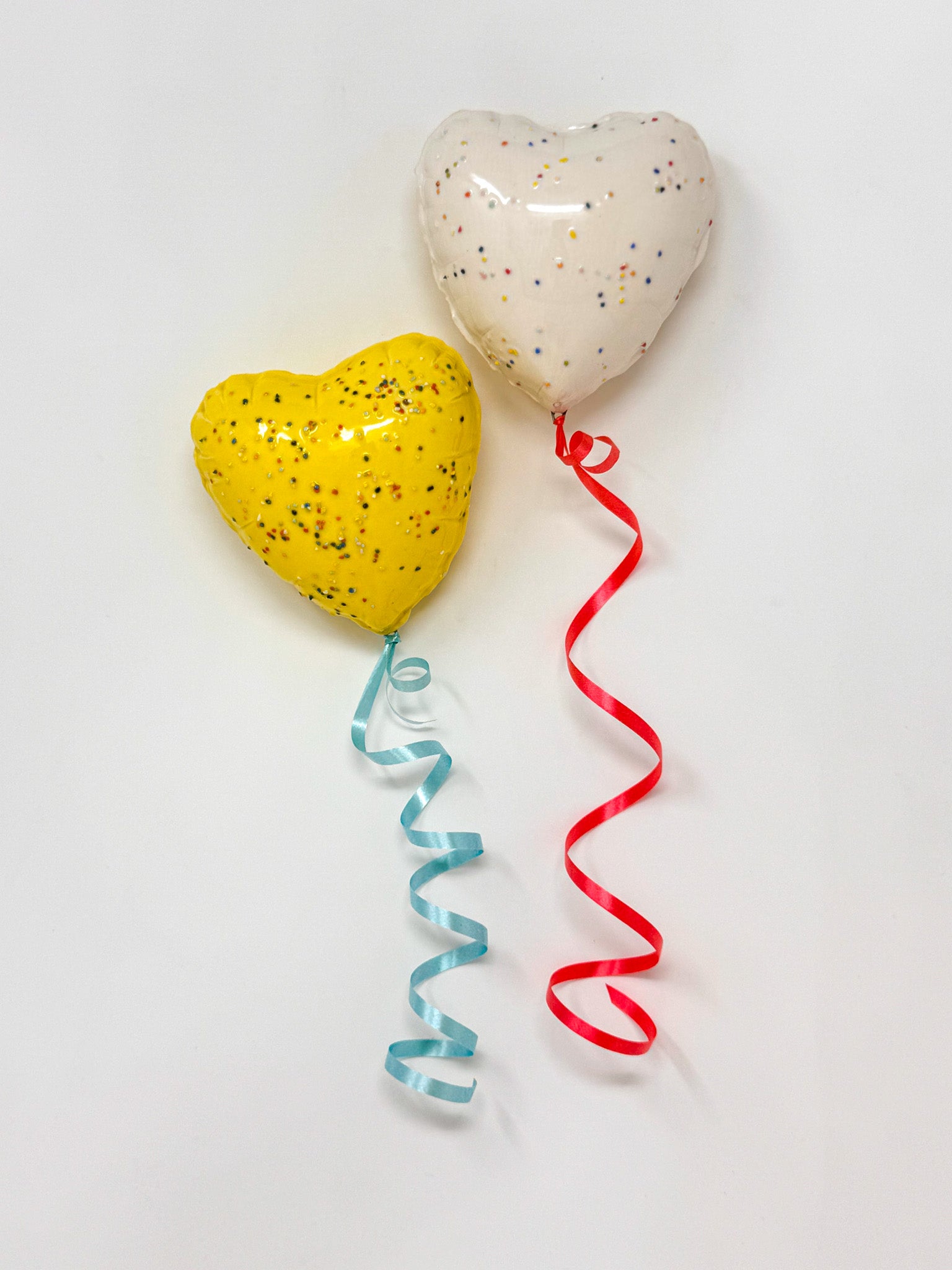 Classic Mini Sprinkle Heart Balloon
