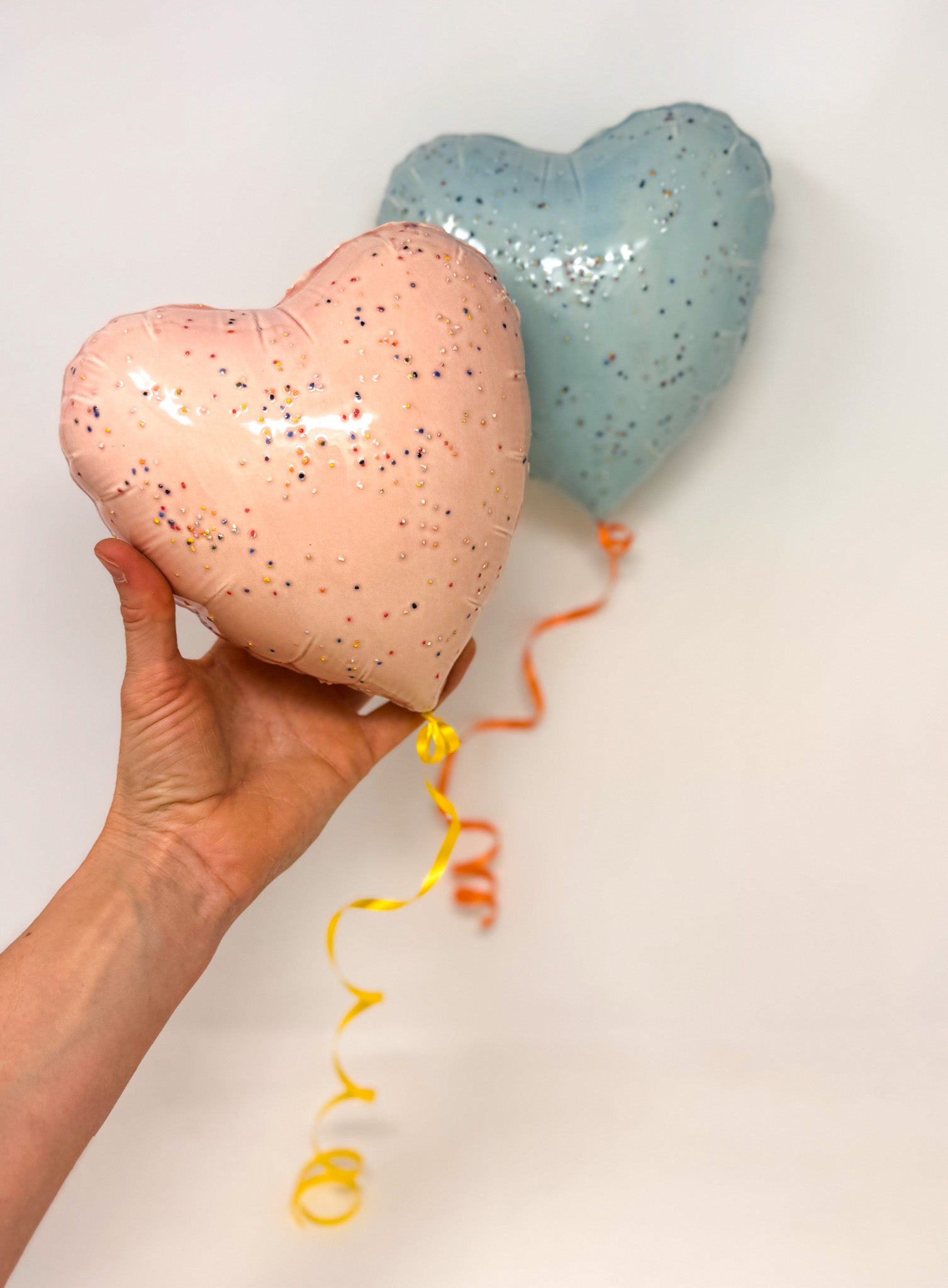 Large Sprinkle Heart Balloon