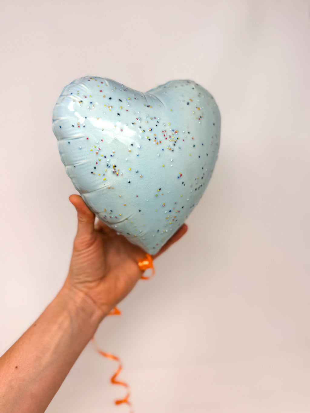 Large Sprinkle Heart Balloon