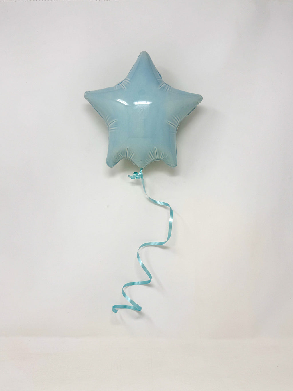 Large Star Balloon: Baby Blue