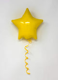 Large Star Balloon: Yellow