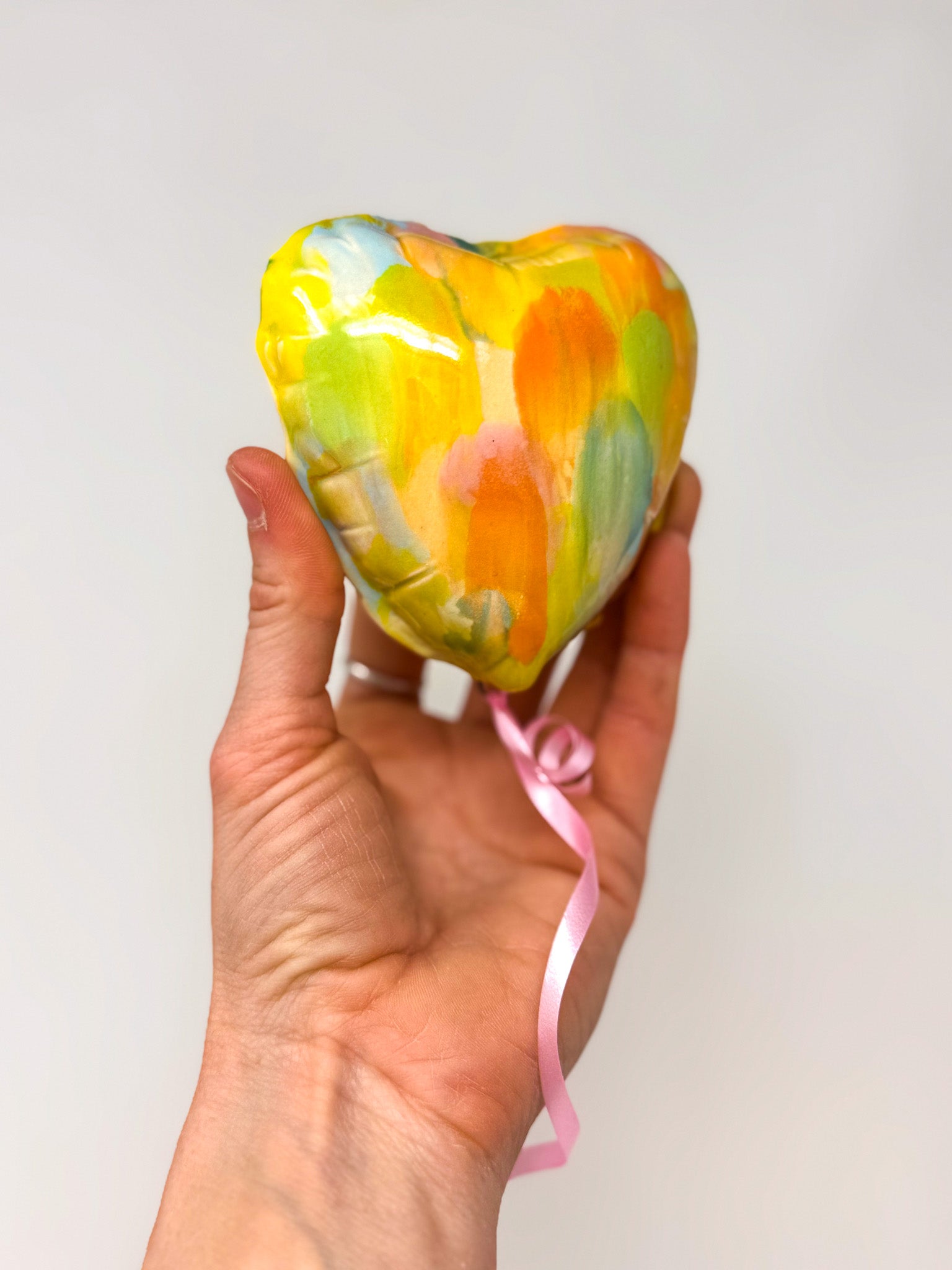 Mini Rainbow Heart Balloon 💕🌈🎈✨