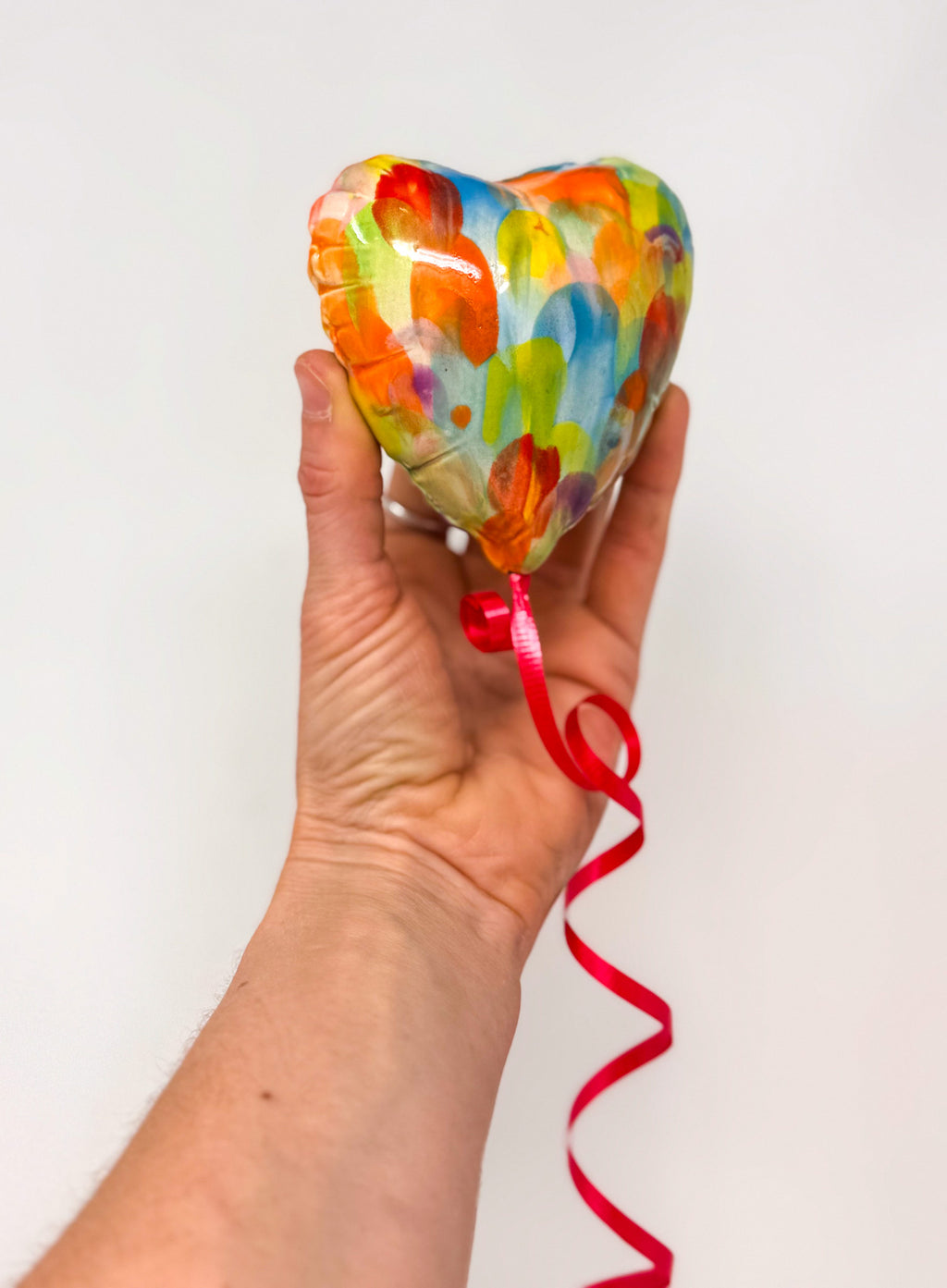 Mini Rainbow Heart Balloon 💕🌈🎈✨