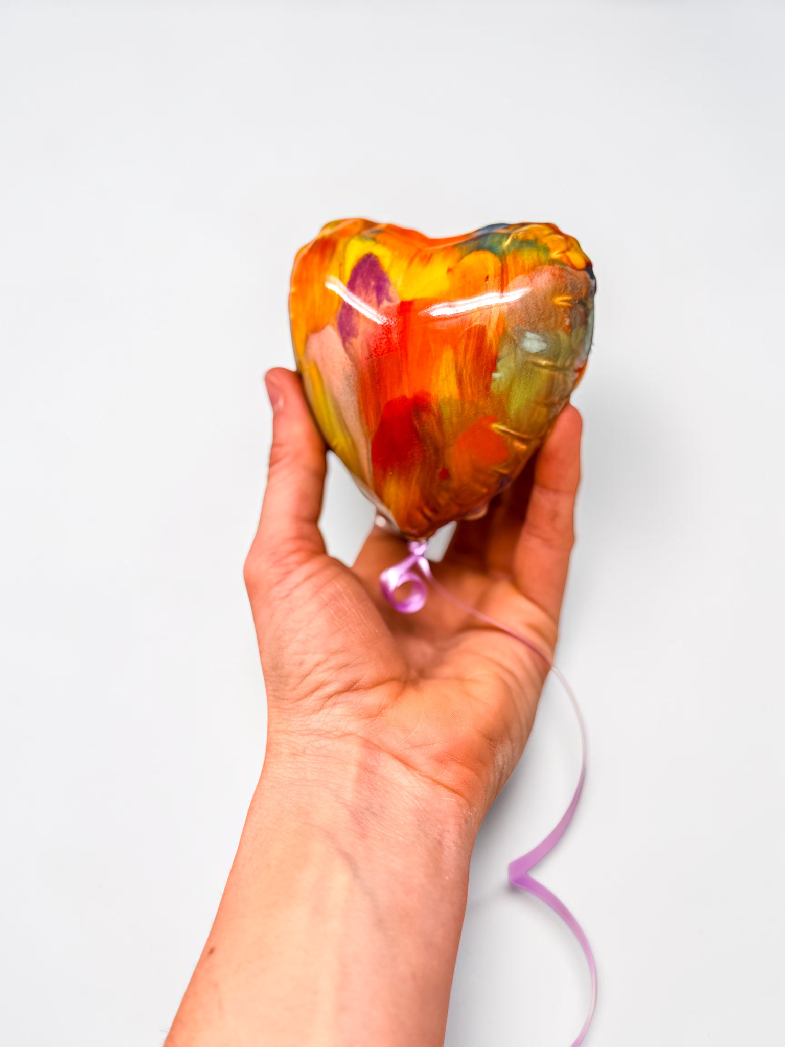 Mini Rainbow Heart Balloon 💕🌈🎈✨