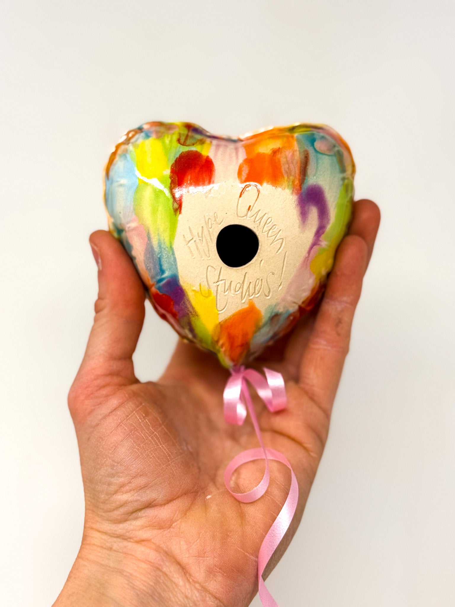 Mini Rainbow Heart Balloon 💕🌈🎈✨