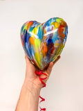 Large Rainbow Heart Balloon 💕🌈🎈✨