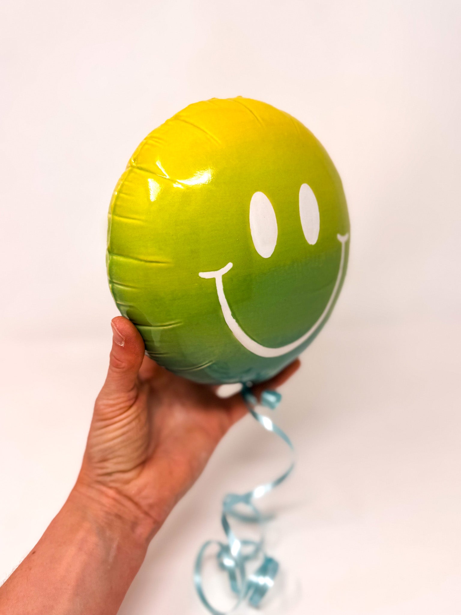 Large Smiley Balloon: Going Green