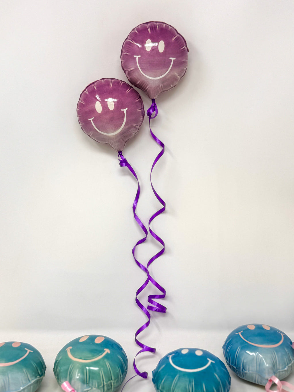 Mini Smiley : Lavender / Violet Ombre