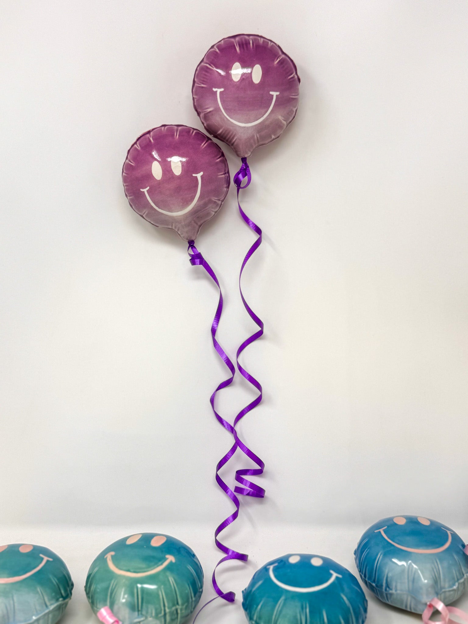 Mini Smiley : Lavender / Violet Ombre