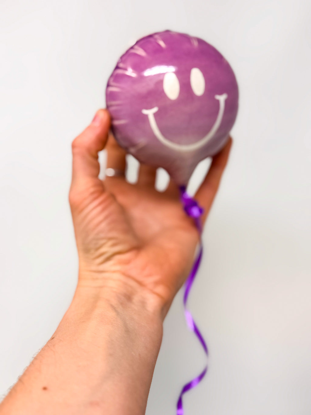 Mini Smiley : Lavender / Violet Ombre