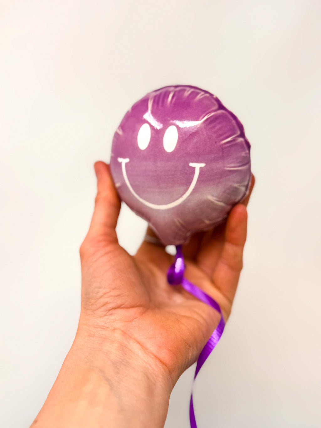 Mini Smiley : Lavender / Violet Ombre