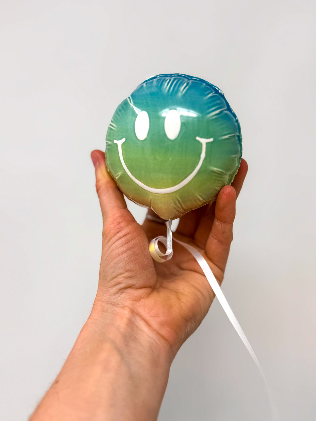 Mini Smiley : Teal / Green / Pink Ombre