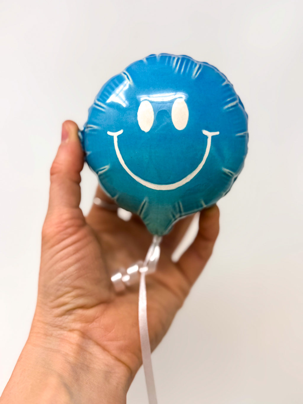 Mini Smiley : Blue / Teal Ombre