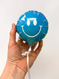 Mini Smiley : Blue / Teal Ombre
