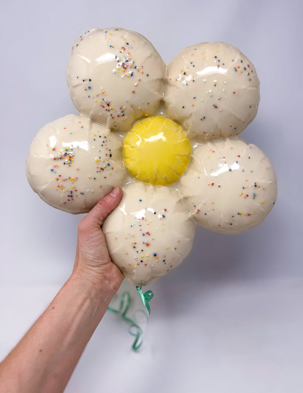 Ceramic Flower Balloon : Sprinkle Daisy