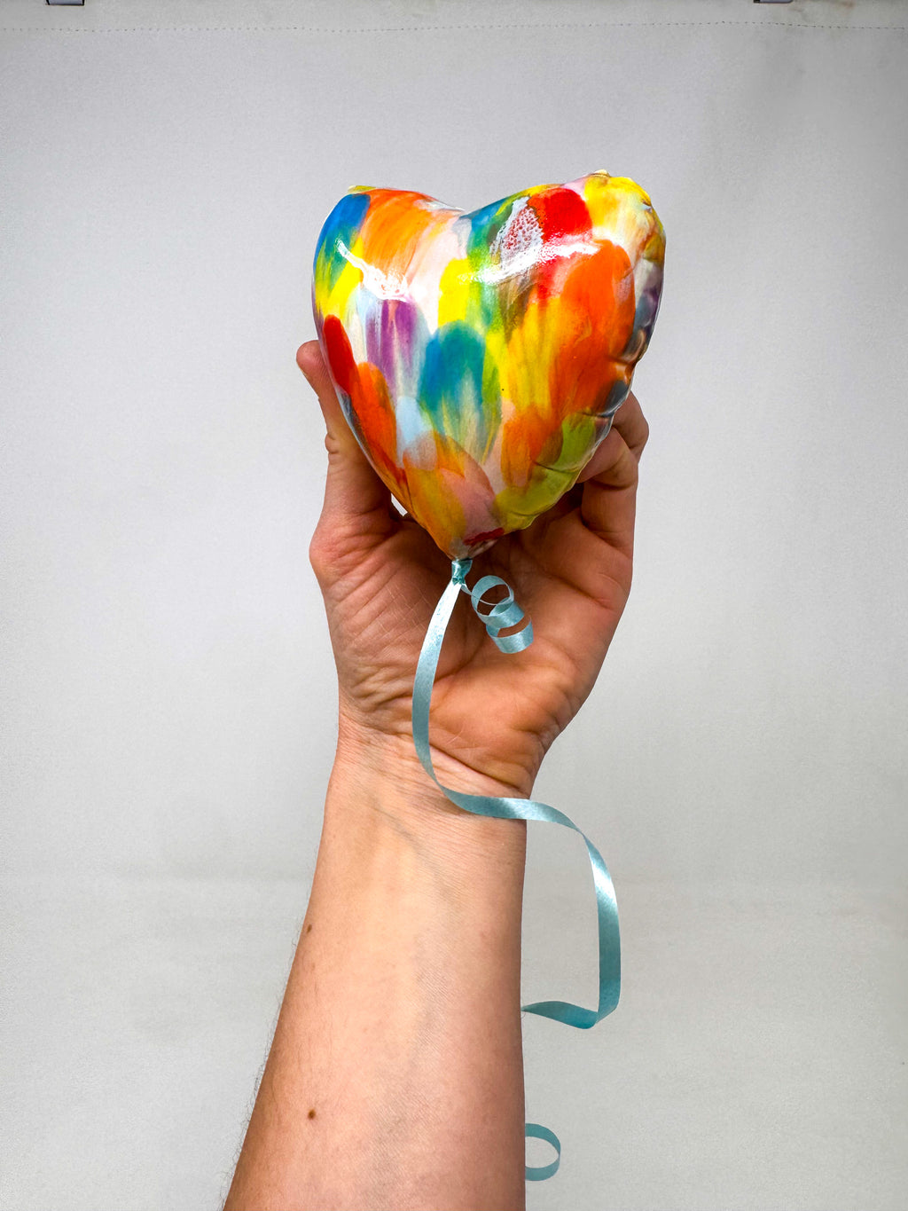 Mini Rainbow Heart Balloon 💕🌈🎈✨