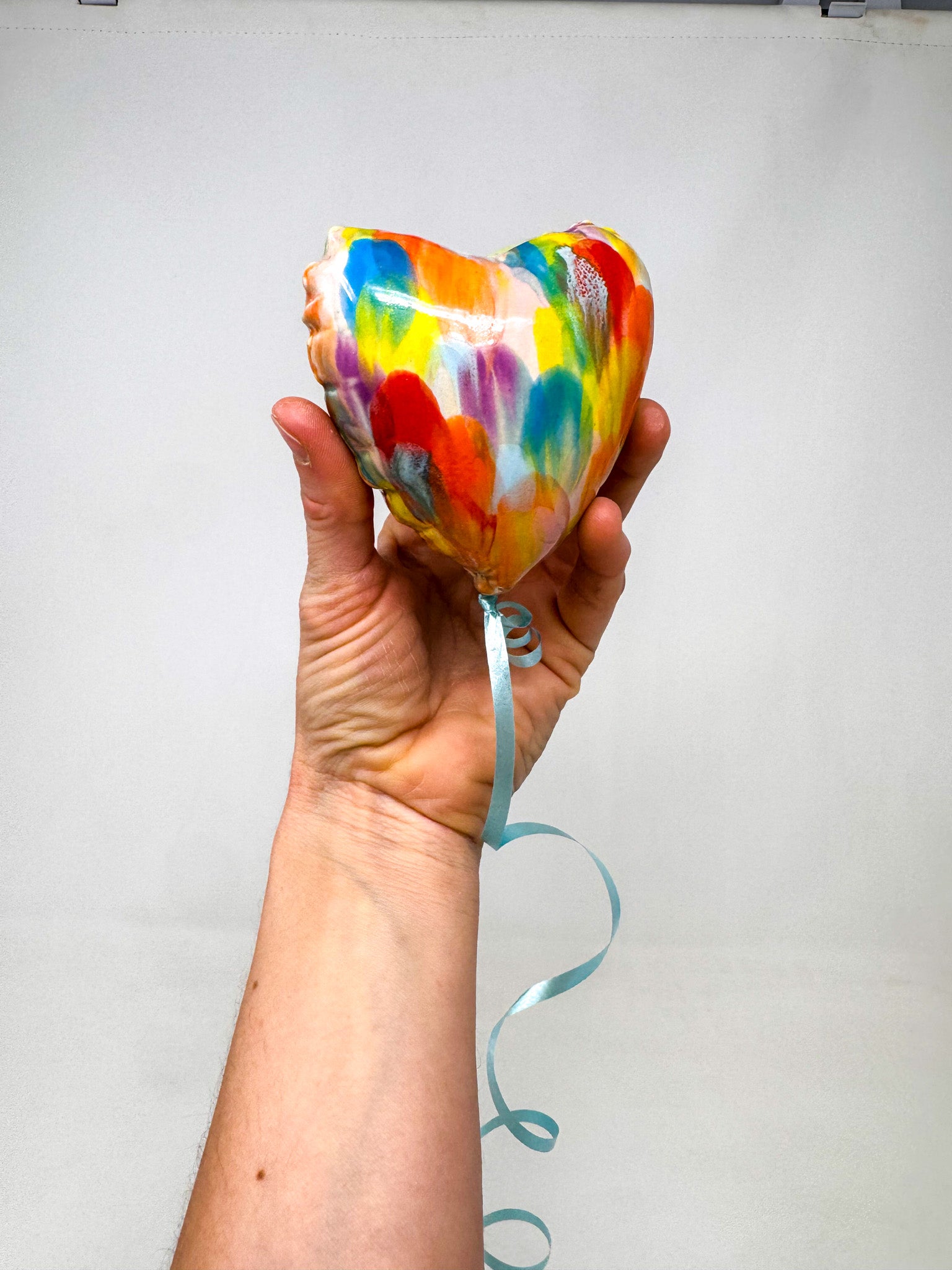 Mini Rainbow Heart Balloon 💕🌈🎈✨