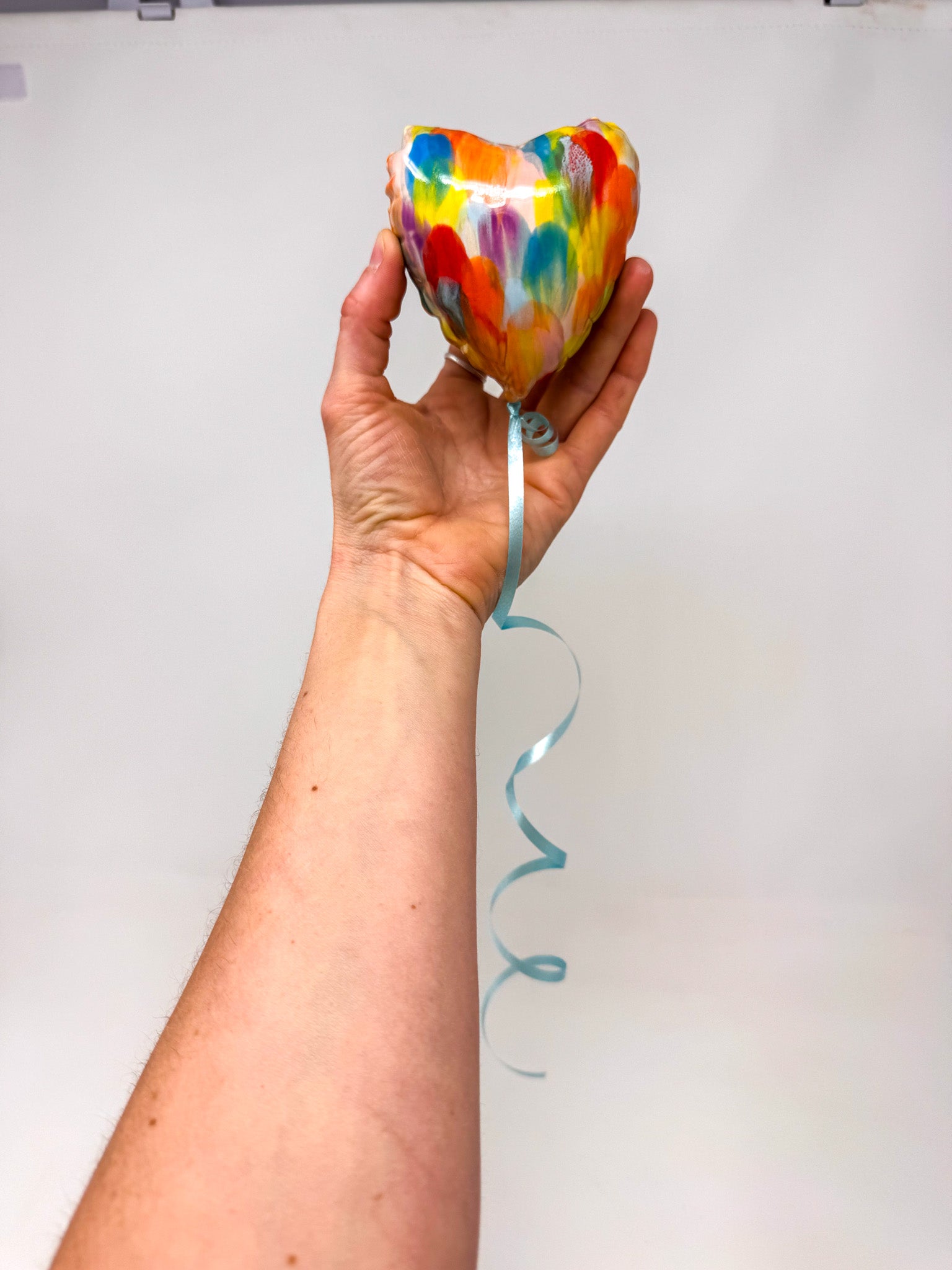 Mini Rainbow Heart Balloon 💕🌈🎈✨