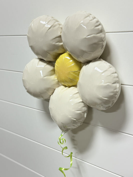 Ceramic Flower Balloon : Blue Daisy (Copy) (Copy)