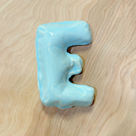 Ceramic Balloon Letter E