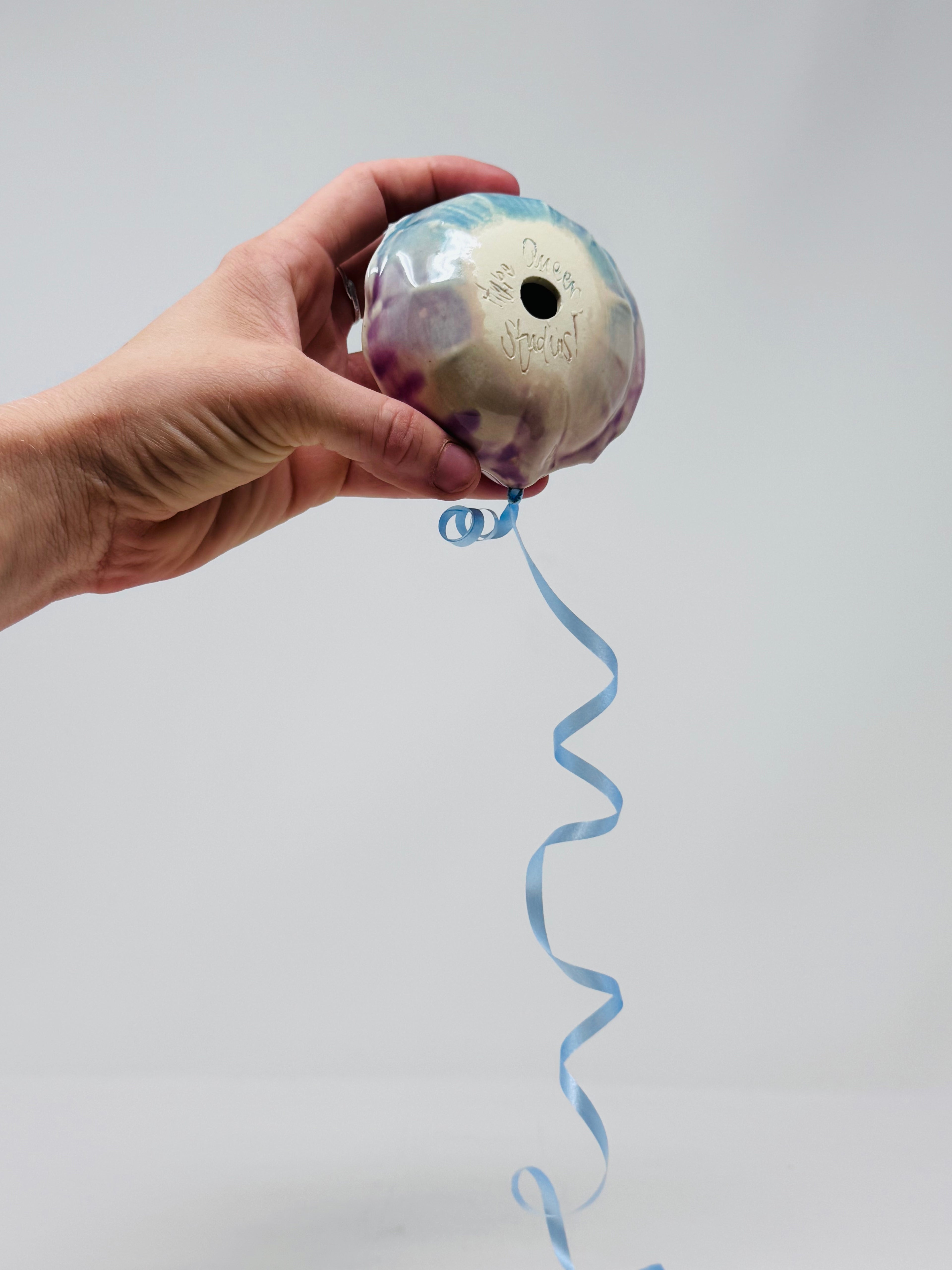 Mini Balloon: Teal - Purple