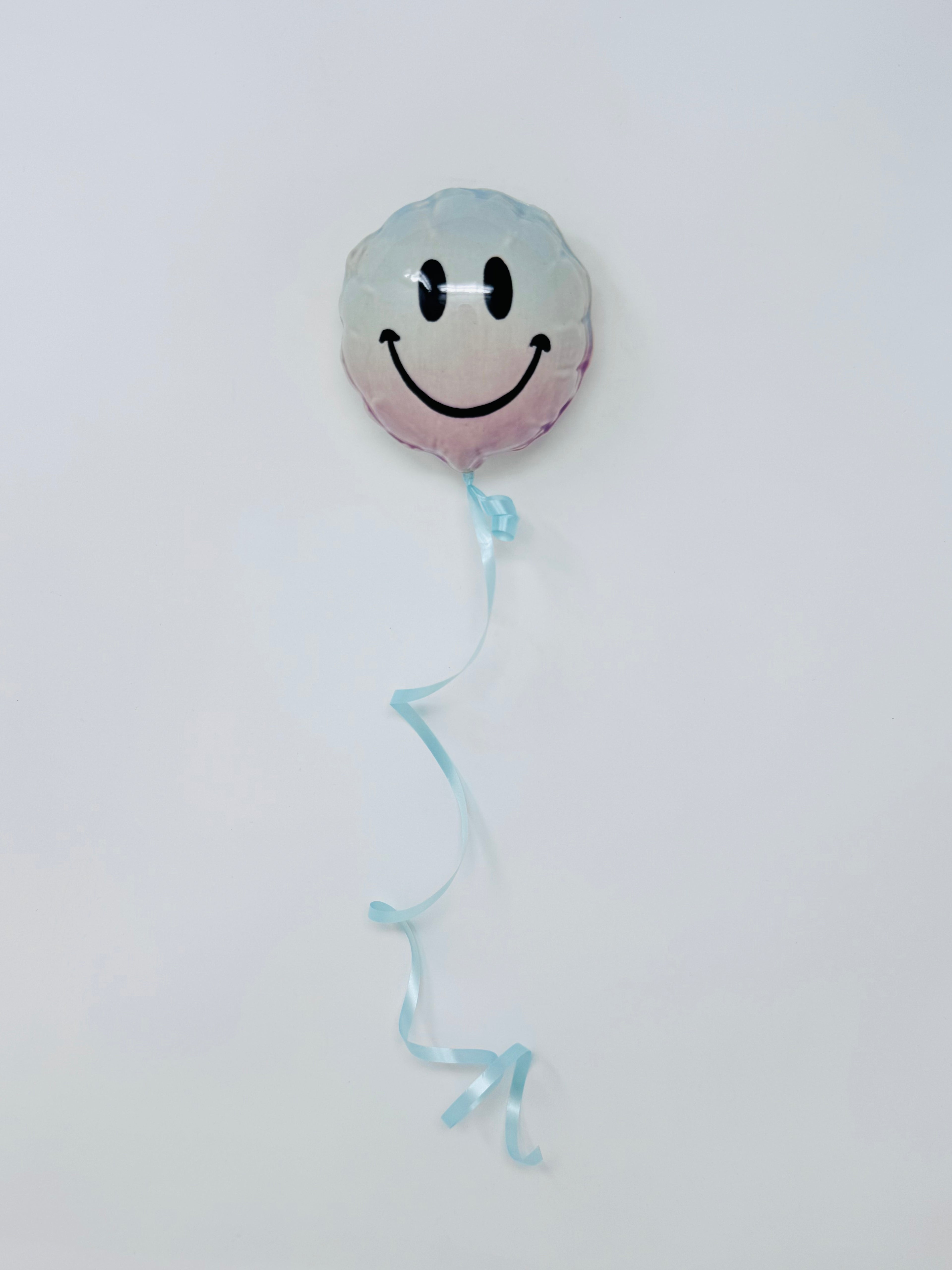 Mini Smiley Balloon: Green - Baby Blue - Purple