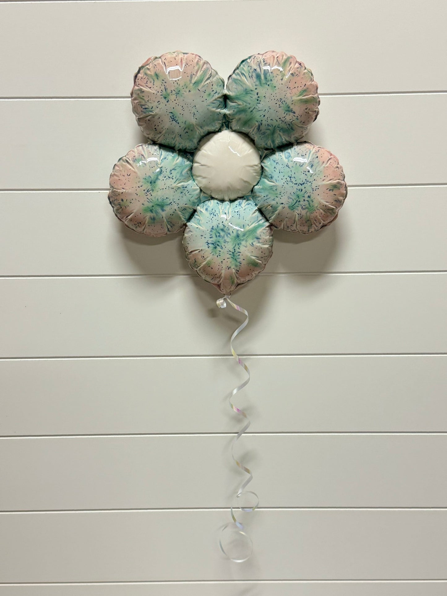 Ceramic Flower Balloon : Cotton Candy Flower