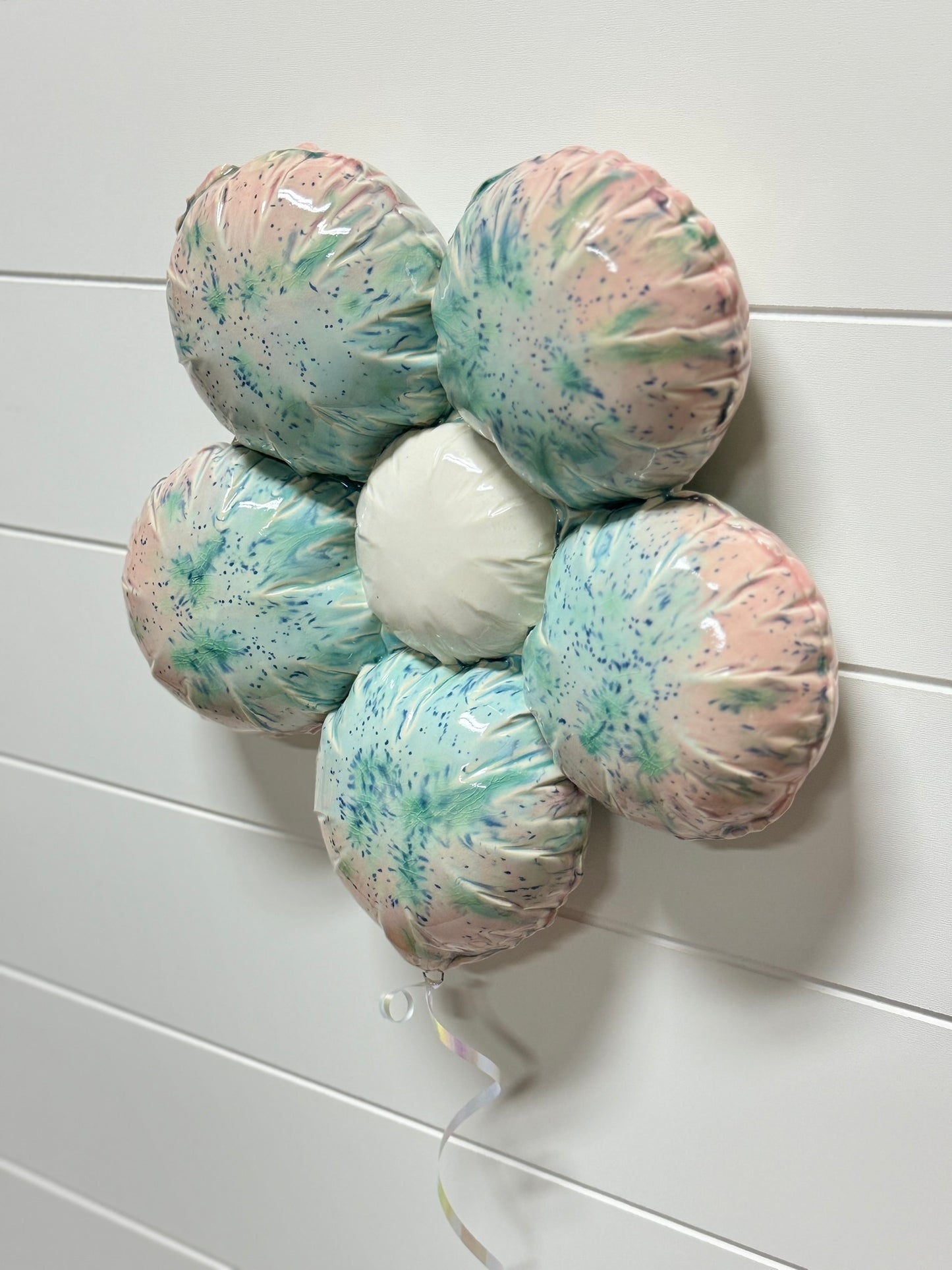 Ceramic Flower Balloon : Cotton Candy Flower