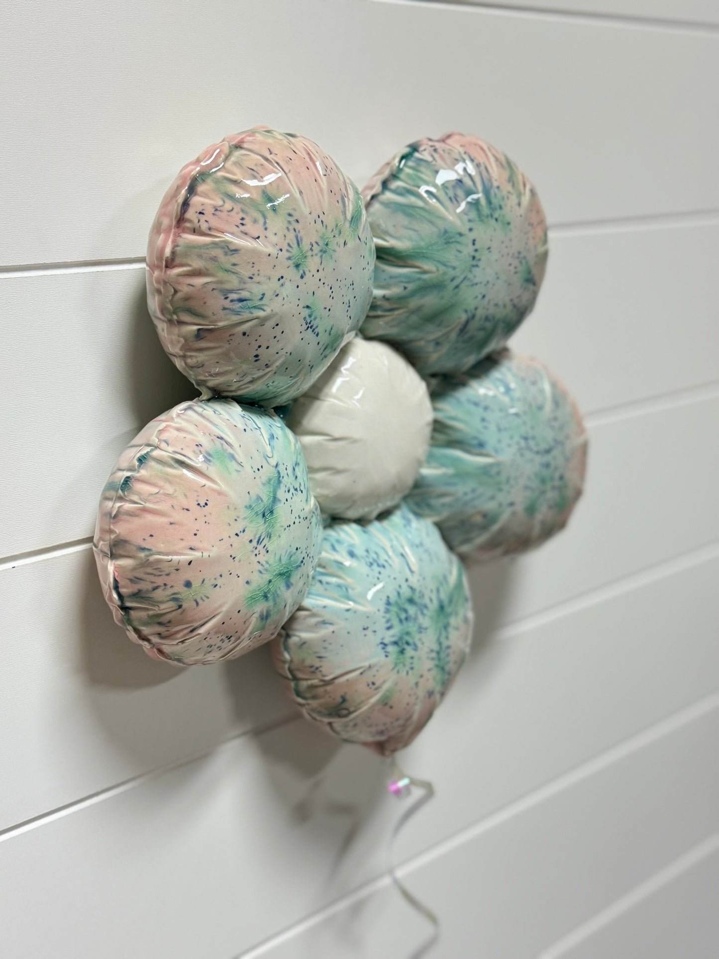 Ceramic Flower Balloon : Cotton Candy Flower