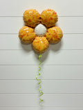 Ceramic Flower Balloon : Sassy Orange