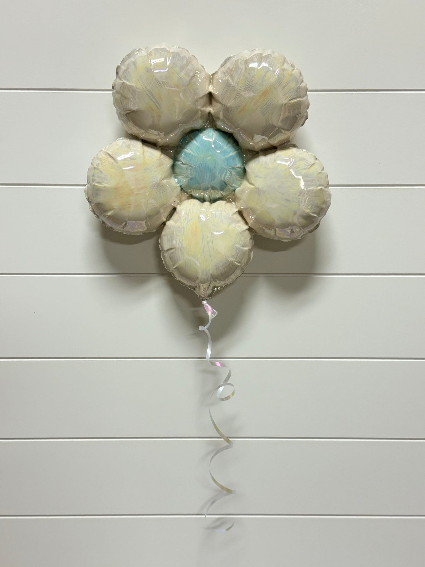 Ceramic Flower Balloon : Blue Daisy