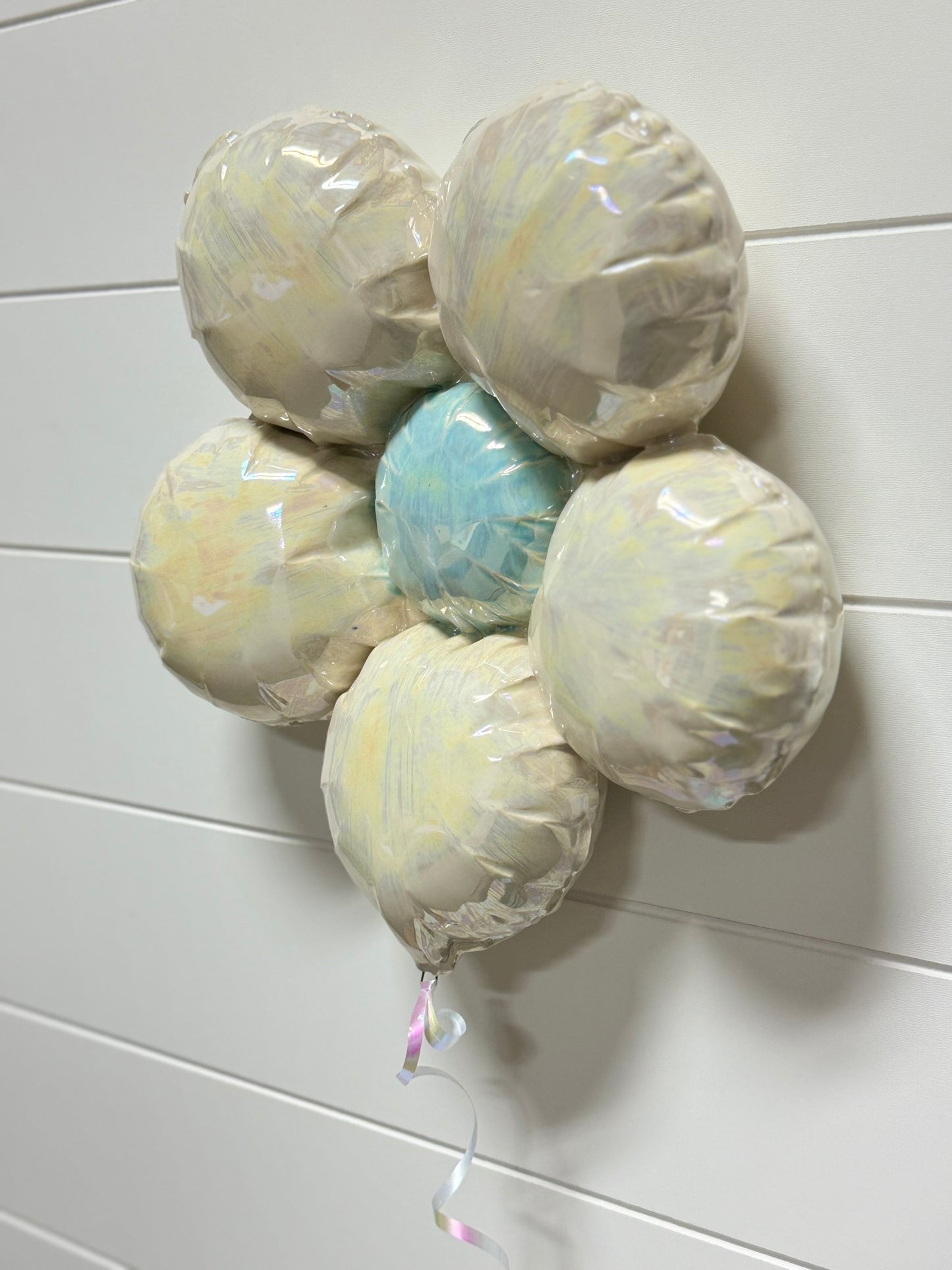 Ceramic Flower Balloon : Blue Daisy