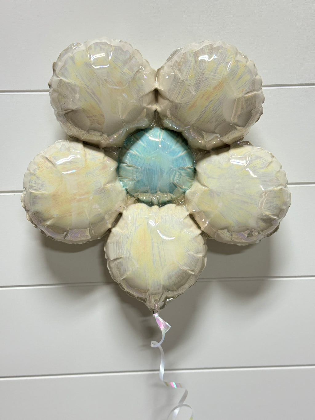 Ceramic Flower Balloon : Blue Daisy