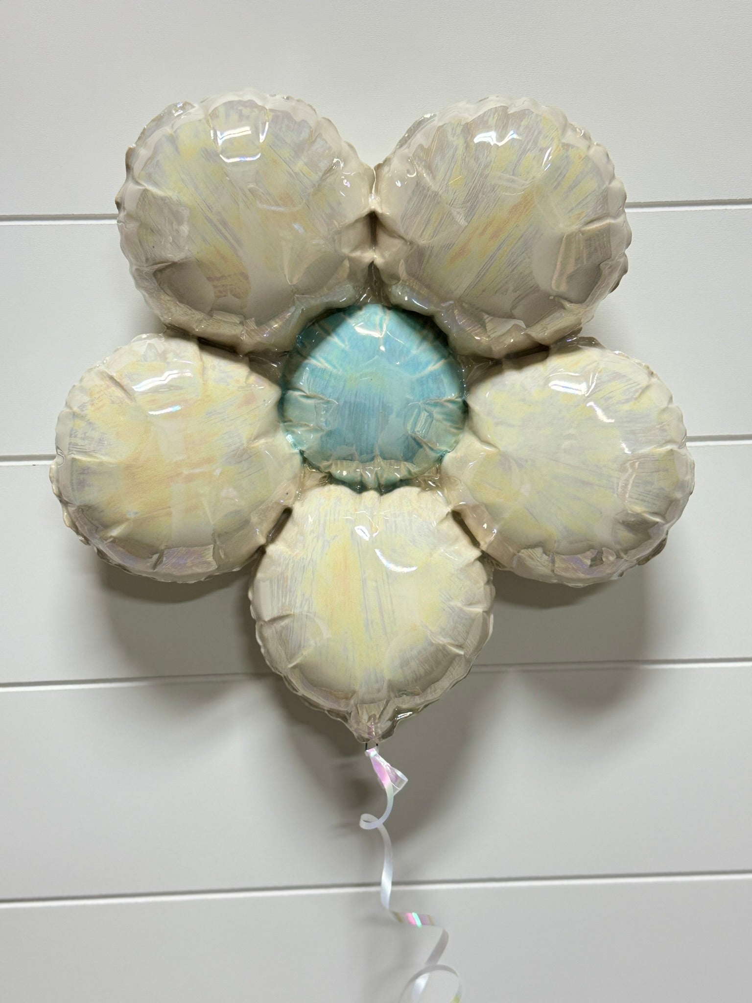 Ceramic Flower Balloon : Blue Daisy