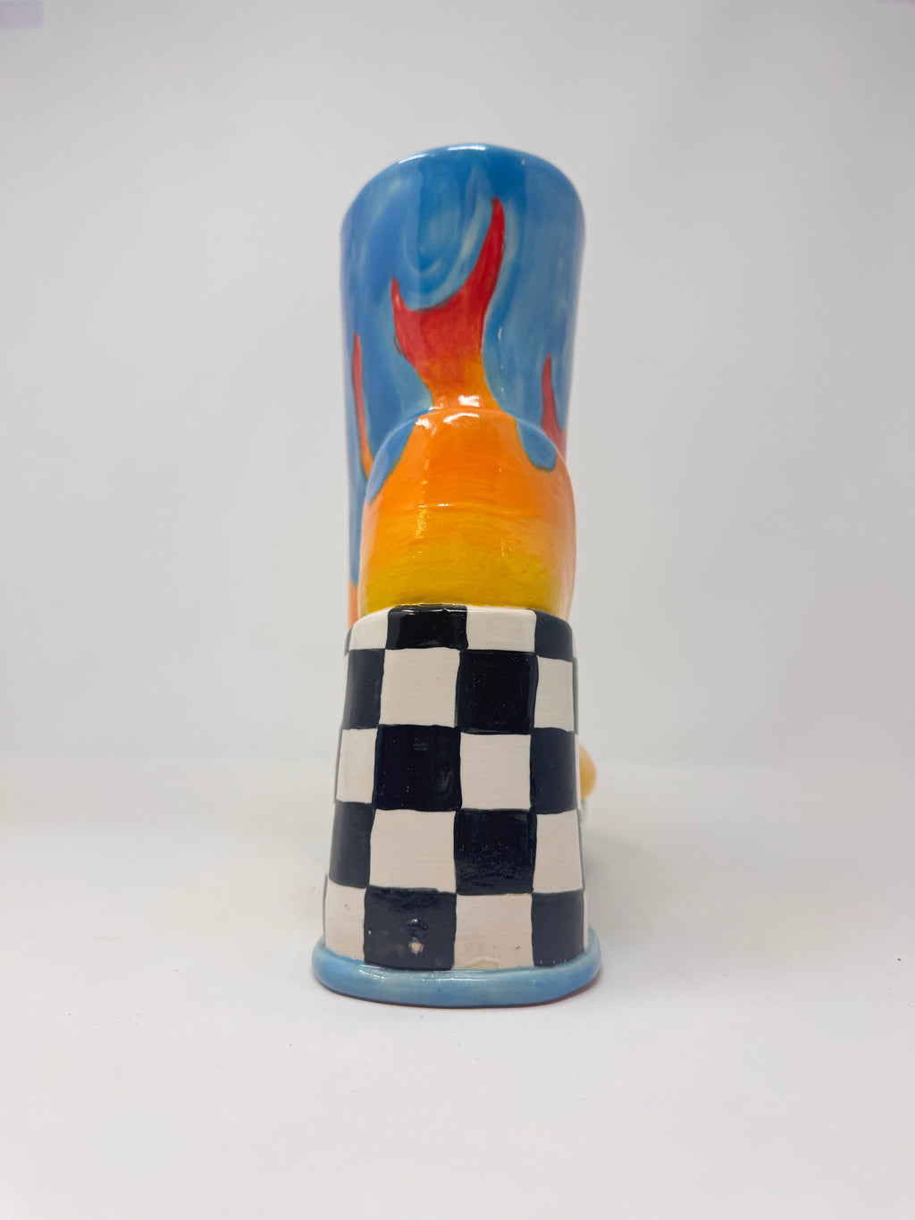 Nascar Dance Off Vase