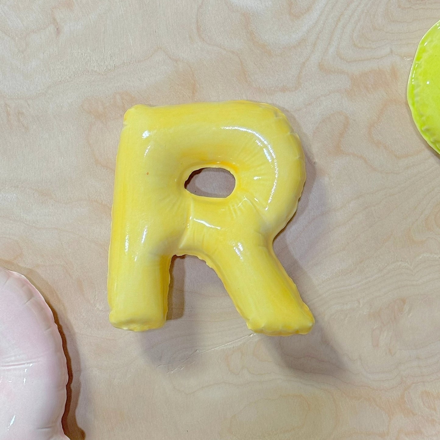 Ceramic Balloon Letter R