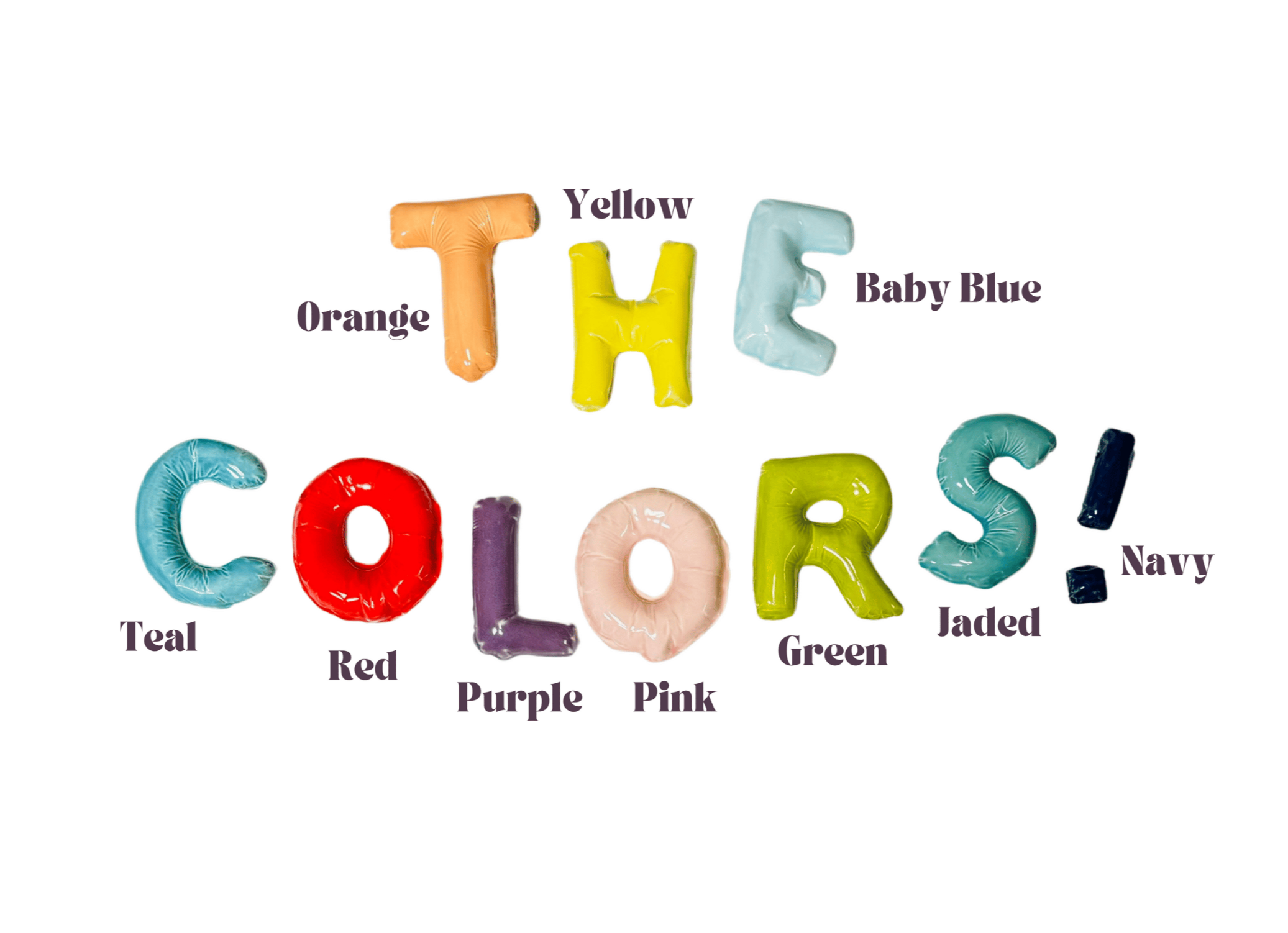 Ceramic Balloon Letter D