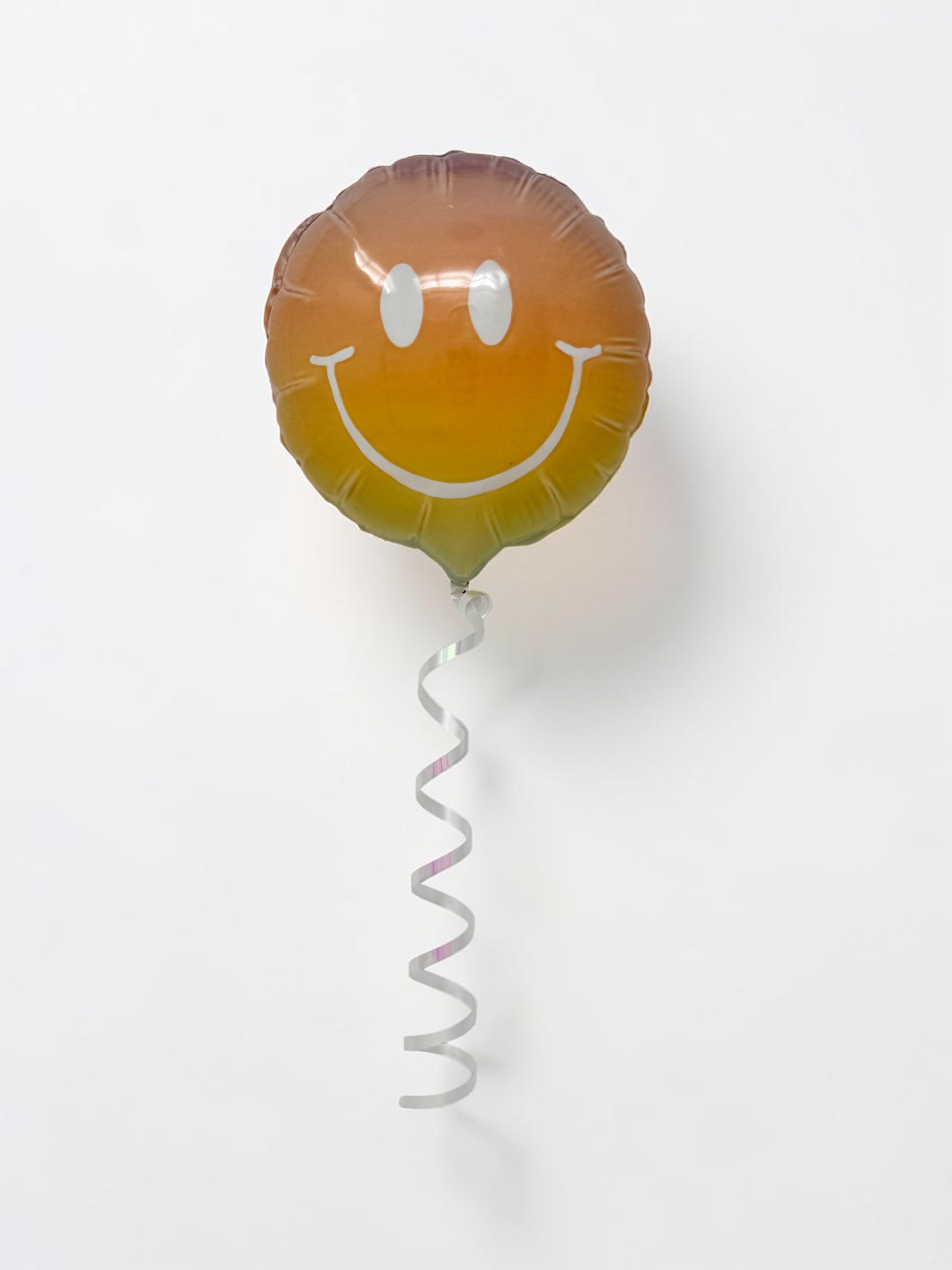 Large Smiley Balloon: Rainbow