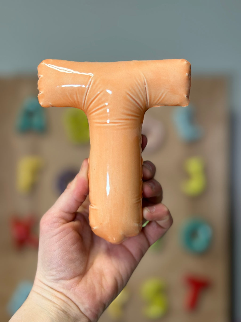 Ceramic Balloon Letter D