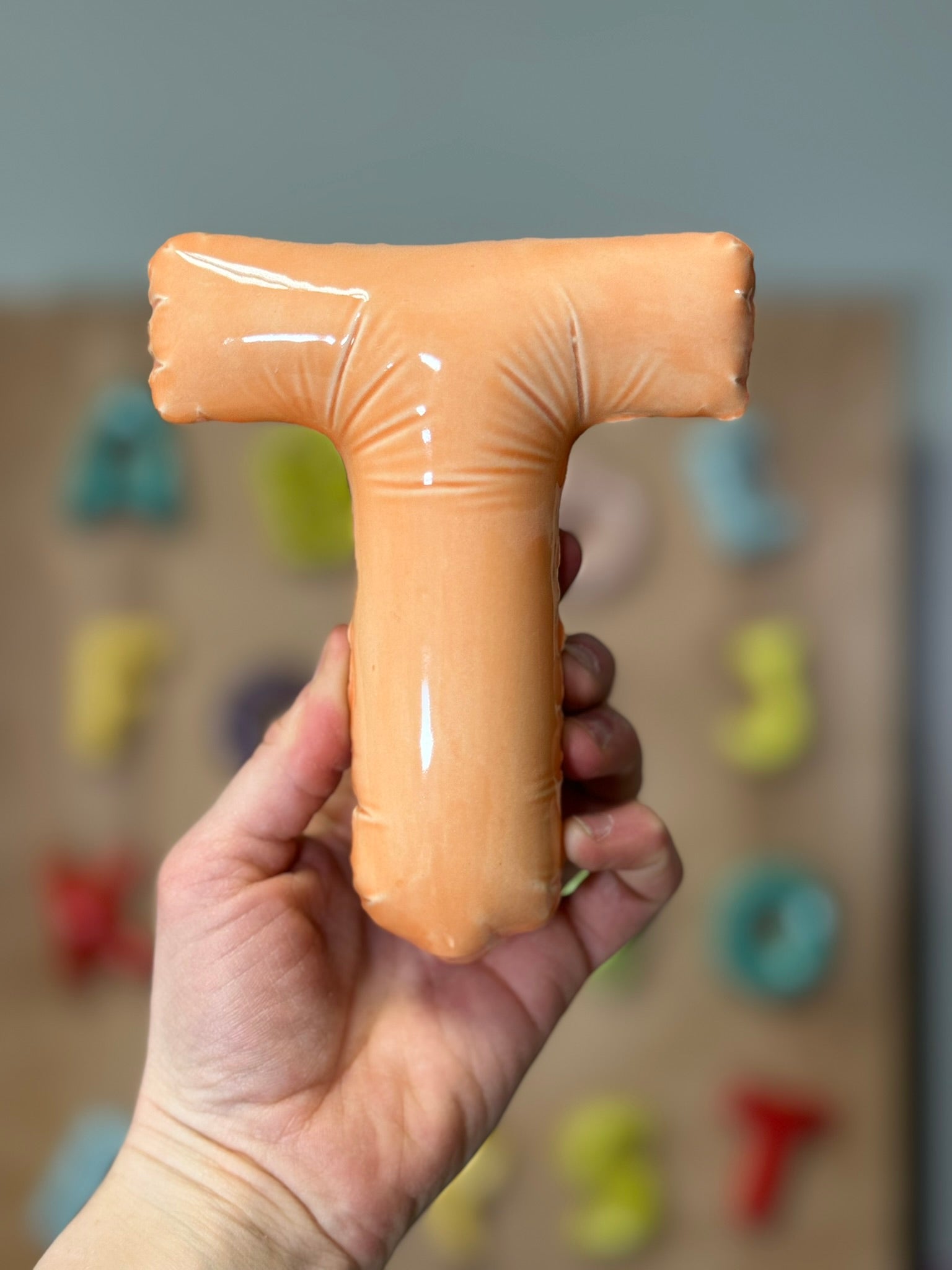 Ceramic Balloon Letter D