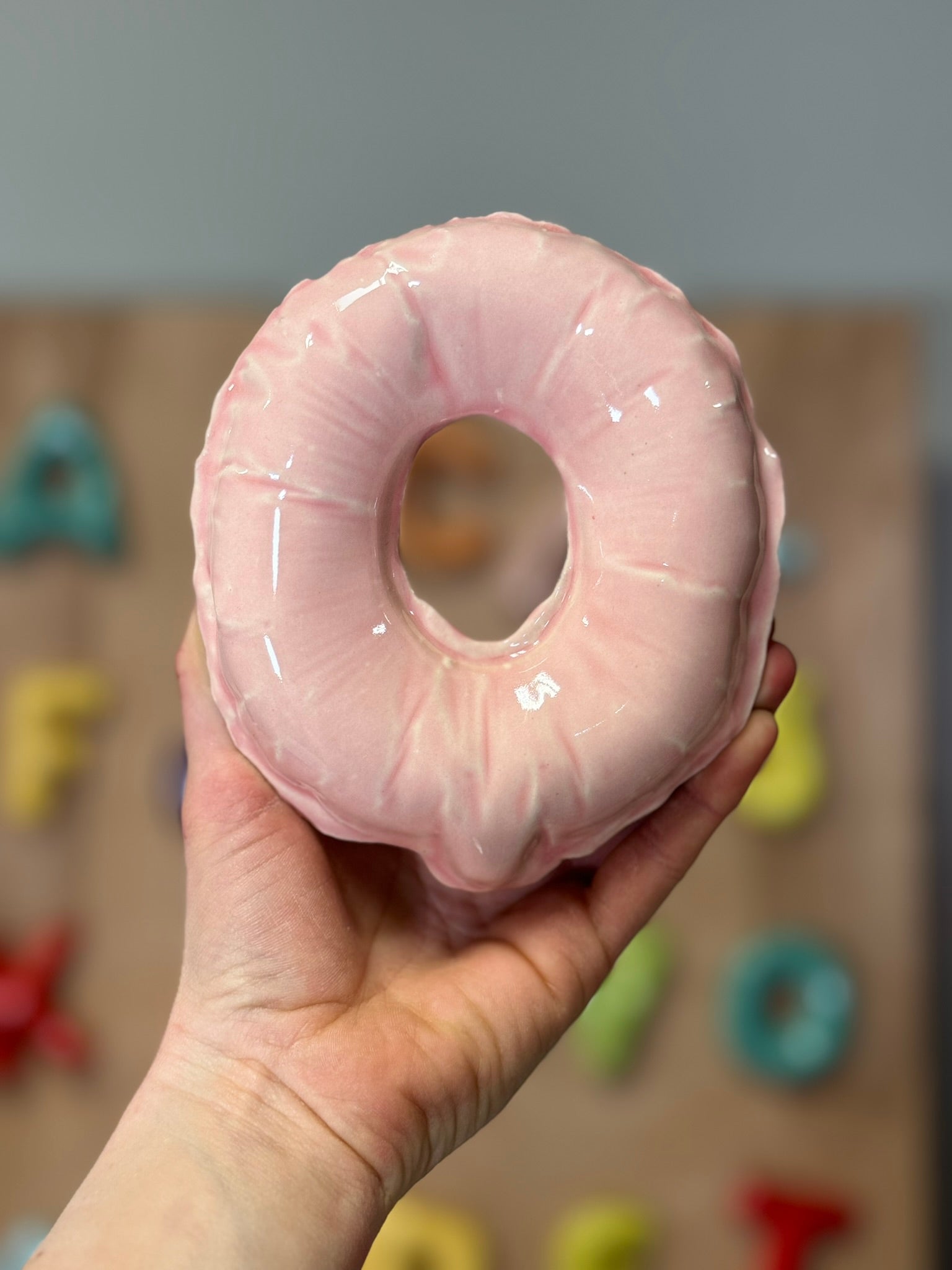 Ceramic Balloon Letter D